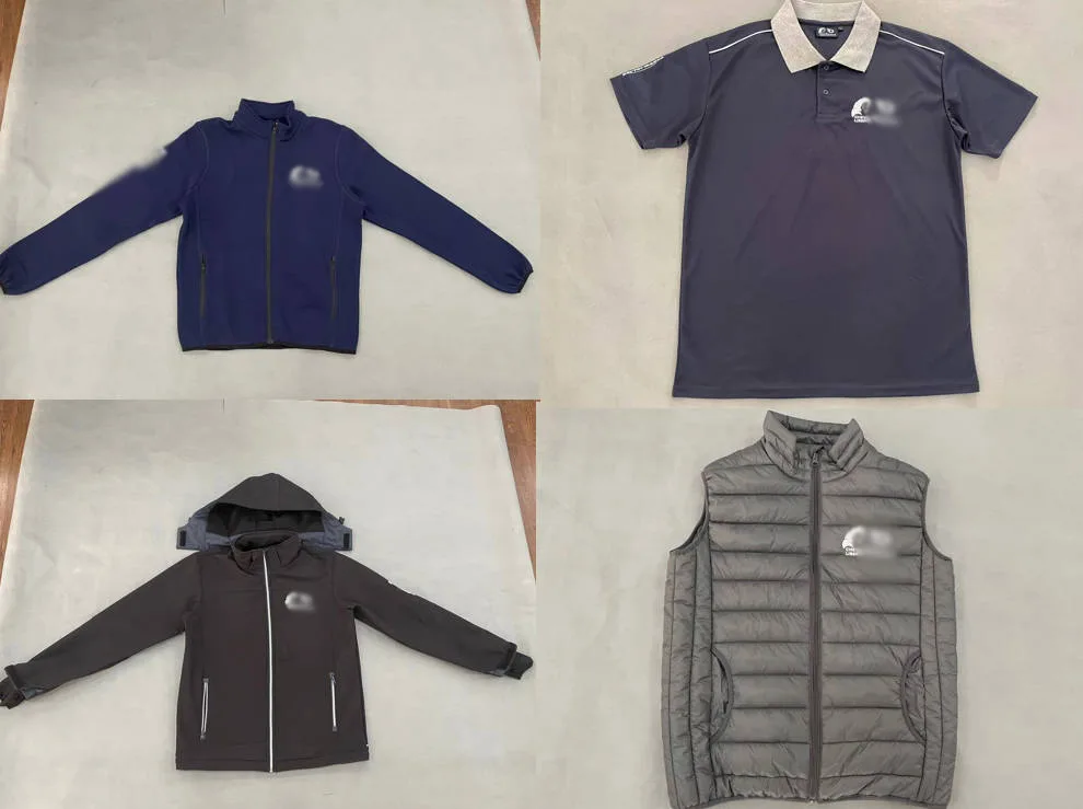 Coordinated farm workwear series — fleece, polo, jacket, vest