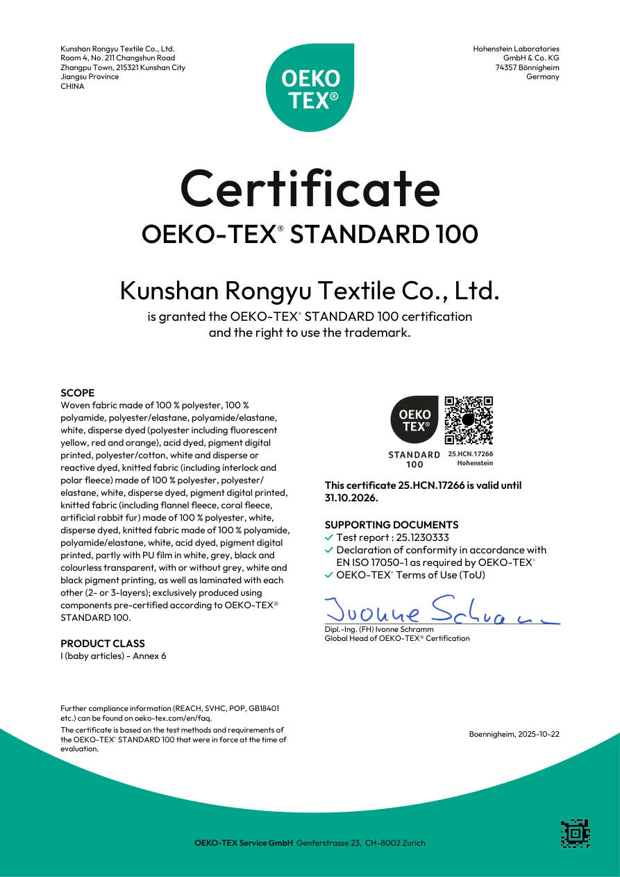 OEKO-TEX Standard 100