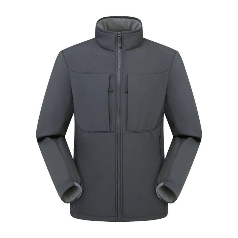 Custom hi-vis softshell jacket EN ISO 20471