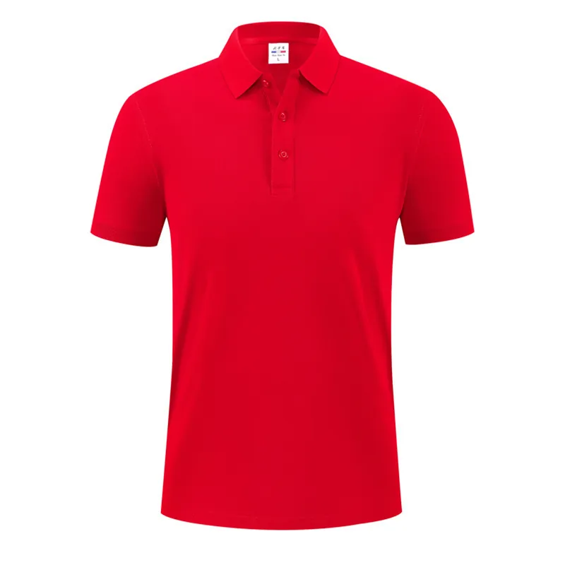 Custom hospitality polo shirt with logo embroidery